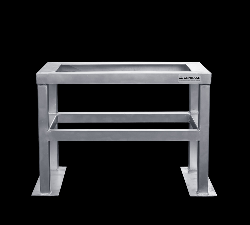 36 inch Generator Stand - Aluminum, Welded - Model #36GBALWPS288P