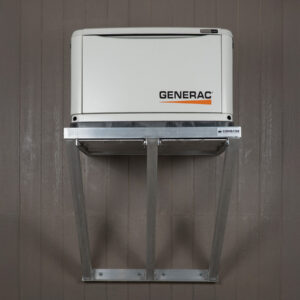 wall mounted aluminum base for generators